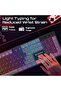 Full-Size Mechanical Keyboard for Gamers With 17 LED Rainbow Modes, Low-Profile Dust-Proof Ke - 8