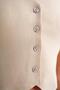 6827 Women's V-Neck Buttoned Summer Knitwear Vest Stone - 5