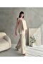Women's woven blouse pants set
