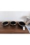 Multi-Purpose Black-Mustard 3 Basket, Jute-Wicker Rope Knitted Basket, Decorative-Organizer Basket Set - 3