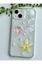 iPhone 14 Plus and 15 Plus Compatible Silicone Case with Stingray 3D Toy Design - 5