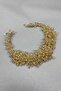 Honey Color Asian Crystal Bridal Hair Accessory - 6