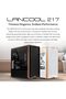 علبة كمبيوتر LANCOOL 217 من خشب الجوز الأصلي، علبة كمبيوتر ATX متوسطة الحجم مزودة بخمسة مفاتيح تشغيل مثبتة مسبقًا - 4