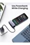 بنك طاقة صغير مع حامل قابل للطي، موصل USB-C مدمج، بطارية 5000 مللي أمبير، 22.5 وات، مزدوج - 4
