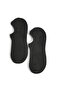 Black LADIES INVISIBLE SOCKS - 4