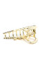 White LADIES HAIR CLAW - 2