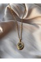 316 L Stainless Steel Zodiac Sign Necklace |   Gold Zodiac Sign Necklace |   Steel Zodiac Sign Necklace - 5