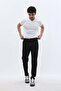 Technical Stretch-Blend Jogger Pants - Black - 6