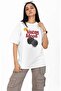Oversize Vacay Fashion Back Printed T-Shirt, Unisex Summer Fruit Themed Crew Neck T-Shirt - 2