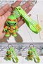 Ninja Turtles Keychain Cute Figured Silicone Bag Ornament Colorful Accessory Gift Character - 8