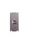 PRIZA TELEFON MODULAR ANTRACIT 1M