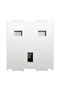 PRIZA ENGLEZA MODULAR ALB 1M - 2