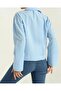 Front Bow Shirt Cotton Poplin Model Code:252 - 3