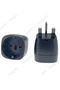 WHITE 2PCS Pack of 2 England UK Travel Adapter England Germany Plug, EU to UK Travel Plug Type G - 2