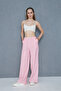 Women's Brode Detailed Striped Poplin Trousers 700-3757