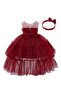 D' Daniela - Antonia Collection Burgundy with short tail - 3