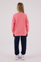 Licensed Girls' Top and Bottom 2 Piece Tracksuit Set - 5