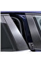 Side Door Trim Foil Carbon 3D Printed Set Compatible with All Cars - 2