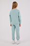Licensed Girls' Top and Bottom 2 Piece Tracksuit Set - 6