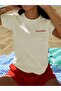 Double Direction Print Summer Season Product Stylish Modern Design Printed Unisex Oversize Crew Neck T-Shirt - 2