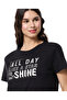 Black WB ROUND NECK GLAM TEE 8-18 - 4