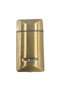 Windproof Lighter, Refillable, Gas, 7 cm, Gold,