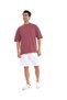 تي شيرت MYF SS محبوك باللون البنفسجي مقاس S-XXL - 4