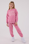 Licensed Girls' Top and Bottom 2 Piece Tracksuit Set - 2