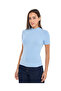WB HIGH NECK SS RIB TEE 8-18 - 2