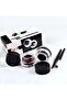 2-in-1 Waterproof Eyeliner Gel Set Black & Brown with Brushes