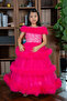 D' Daniela - Premium Collection-Eliana Pink Long Party Gown