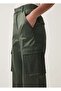 Cargo Trousers In Satin - 4
