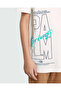 White Crew Neck Tee In Blanc De Blanc - 4