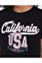Black Beauty Tee With Graphic Heart - 4