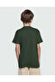 Kids Green Short Sleeve Cotton T-Shirt - 3