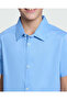 Boys’ Short Sleeve Shirt In Placid Blue - 4