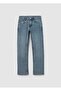 Regular-Fit Acid-Wash Jeans With Five Pockets