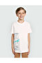White Crew Neck Tee In Blanc De Blanc