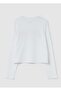 Crop T-Shirt With Long Sleeves And Print - 2