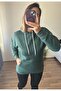 Oversize Kapşonlu Sweatshirt