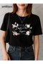 Plus Size Floral Print T-Shirt for Women, in Distinctive Colors - 2