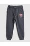 Gray BOYS KNIT BOTTOM 2-8Y