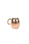 Copper Handmade 300 ml Pewter Mug - Brass Handle - 2