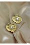 Sihra Accessories Steel Pearl Detail Pinterest Earrings Gold Color Nail Closure Earrings - 2