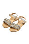 Gold INFANT GIRLS SANDALS 21-25 - 3