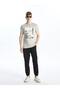 Crew Neck Short Sleeve Printed Combed Cotton Men's T-Shirt (S4) - 2