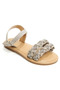 Gold INFANT GIRLS SANDALS 21-25
