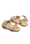 Gold INFANT GIRLS SANDALS 21-25 - 4