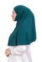 Ready-Made Headscarf Practical Islamic Clothing Combed Cotton Veil Turban Soft Scarf for Prayer - 5