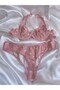 Pink Daisy Bralet Takımı - 6
